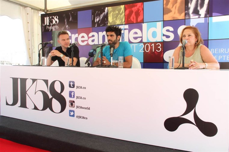 Creamfields in Lebanon - PressConf